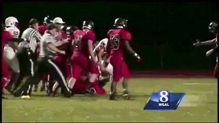Illustration for article titled High School Player Rips Off Opponent's Helmet, Beats Him With It